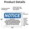 Signmission Pool Rules Any Person Who Has Diarrhea, 24 in W x Rectangle, Vinyl Decal OS-2PACK-NS-D-1824-L-17695 - alternate 2